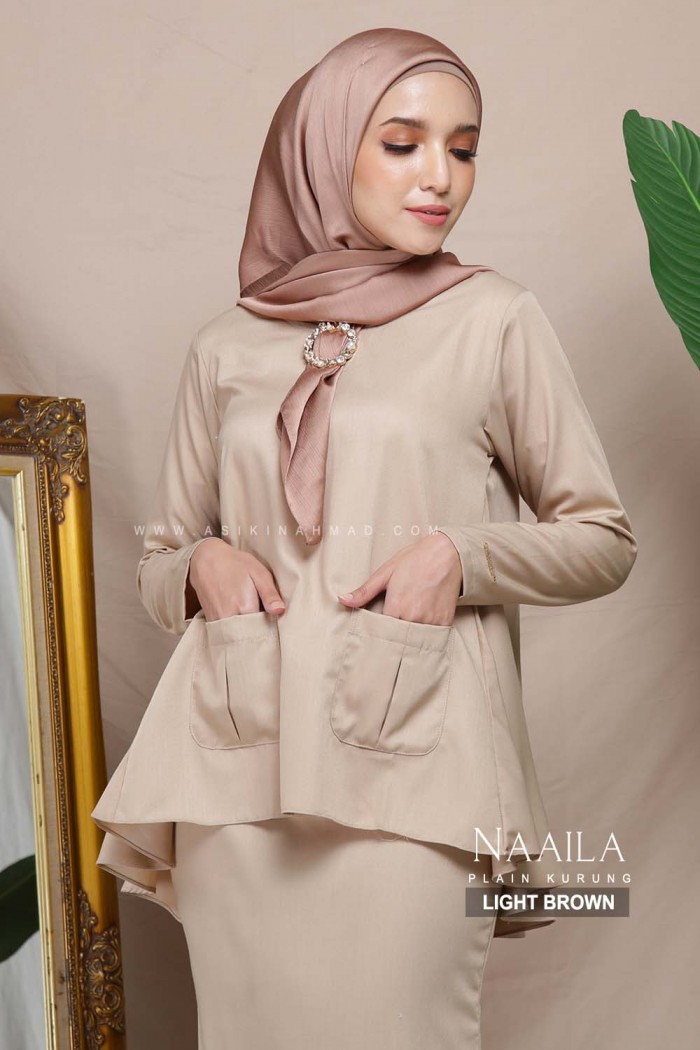 NAAILA KURUNG in LIGHT BROWN