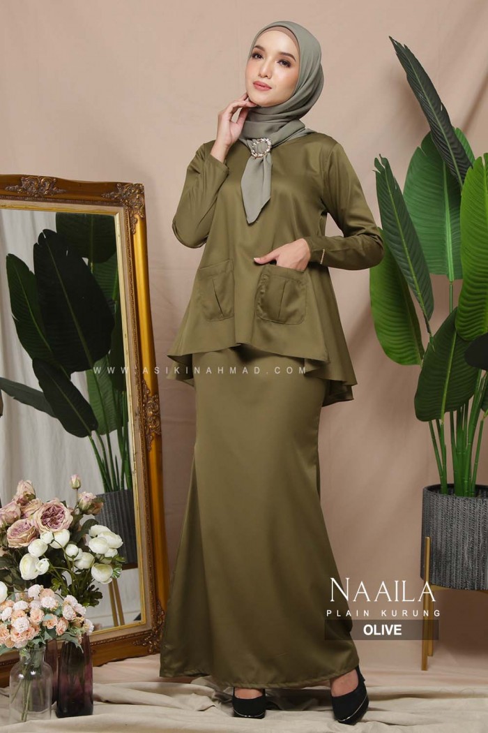 NAAILA KURUNG in OLIVE