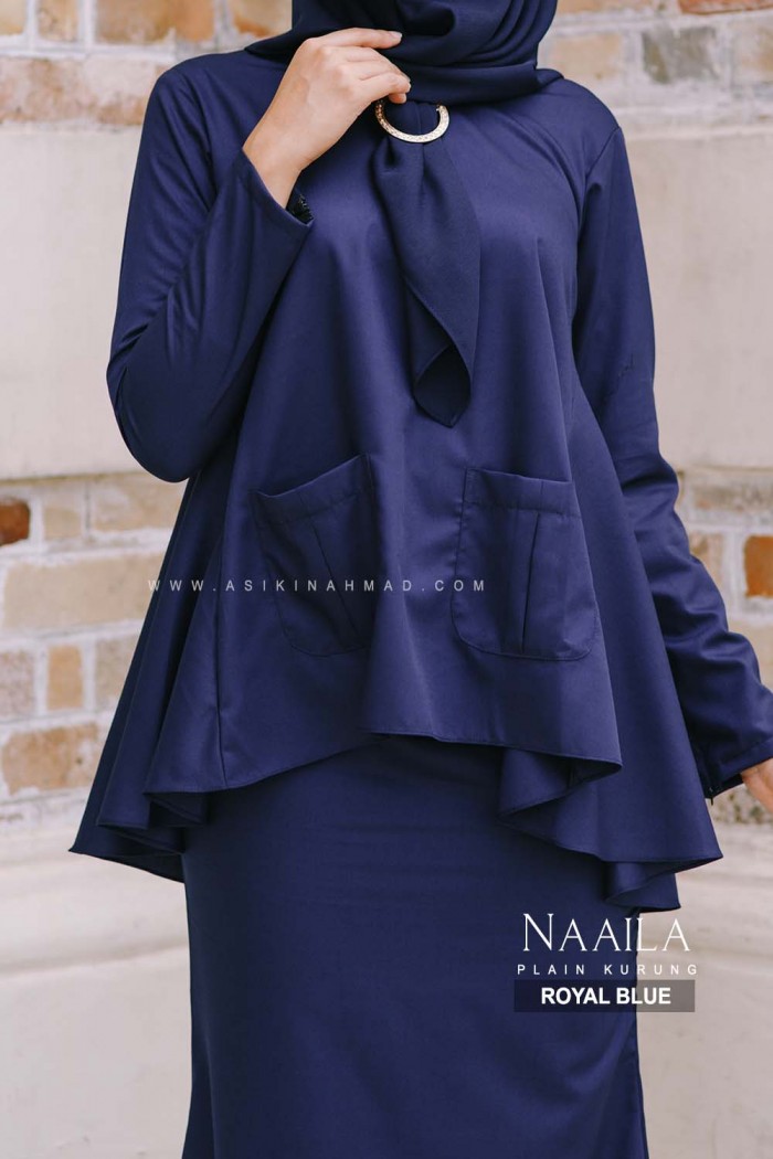 NAAILA KURUNG in ROYAL BLUE