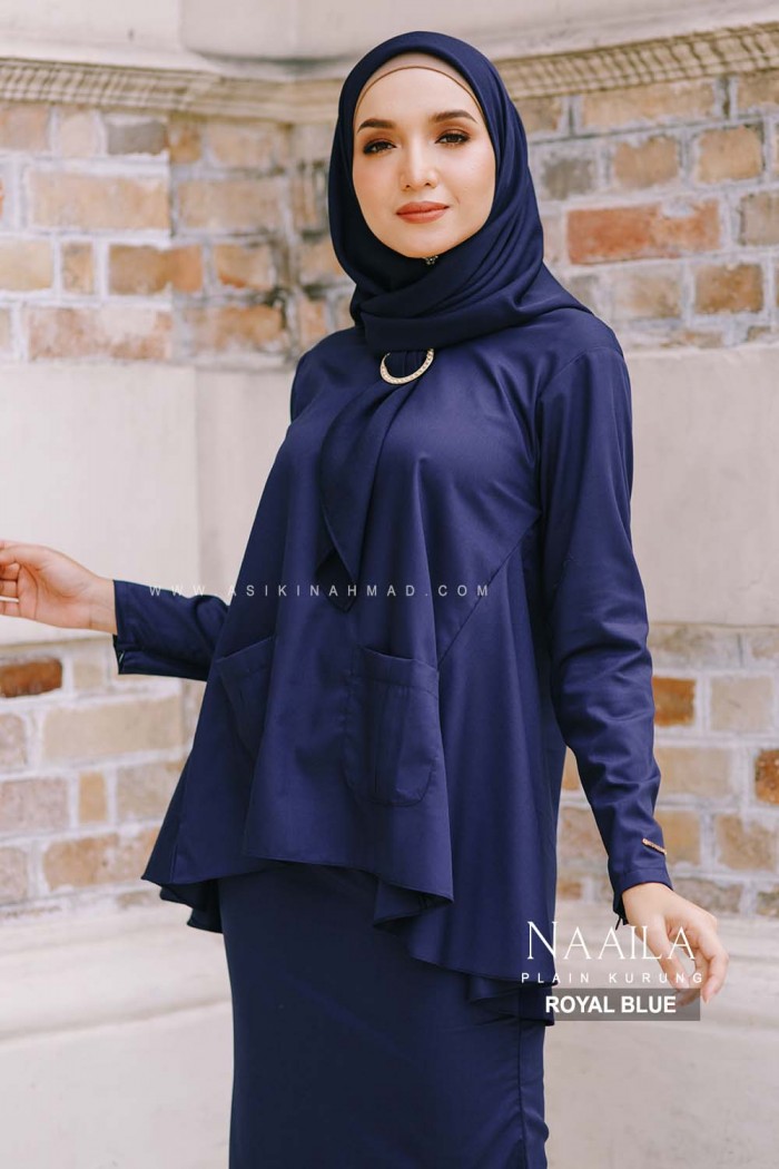 NAAILA KURUNG in ROYAL BLUE