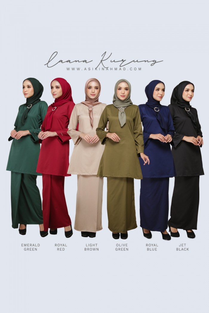 LAANA KURUNG in LIGHT BROWN