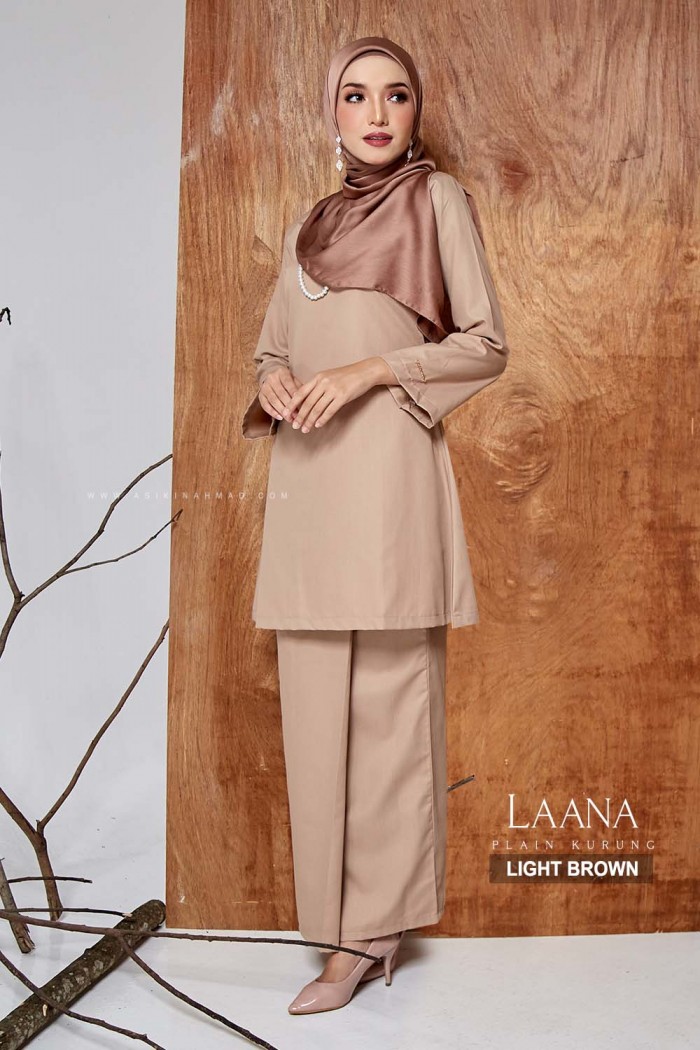 LAANA KURUNG in LIGHT BROWN