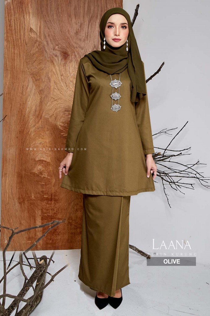 LAANA KURUNG in OLIVE