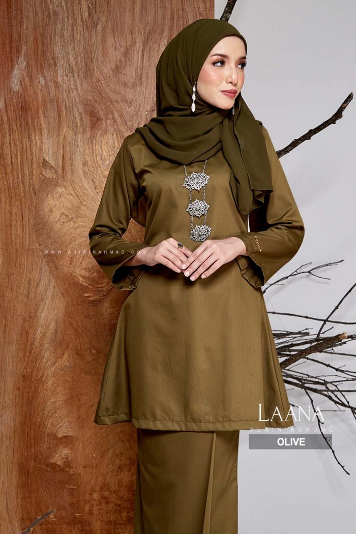 LAANA KURUNG in OLIVE