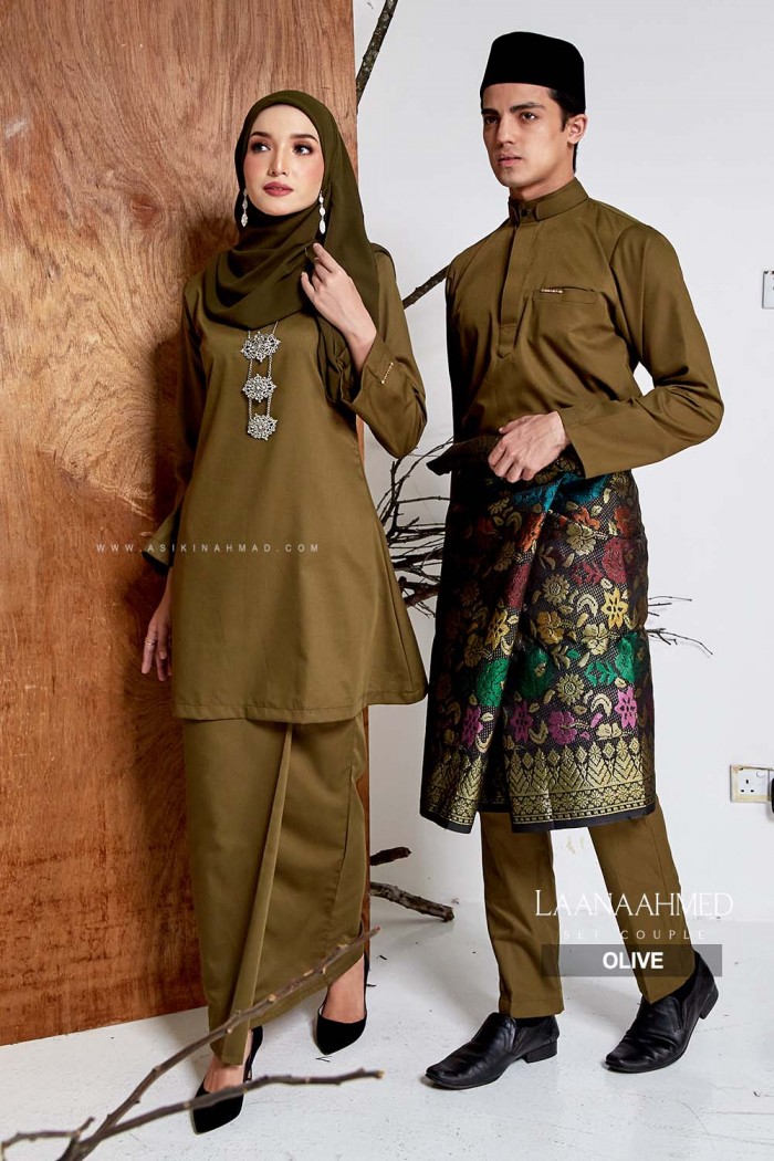 LAANA KURUNG in OLIVE