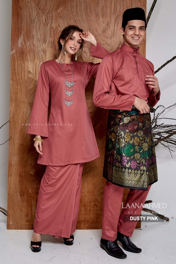 LAANA KURUNG in DUSTY PINK