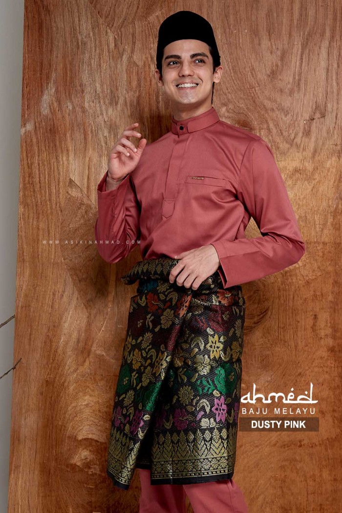 BAJU MELAYU AHMED in DUSTY PINK