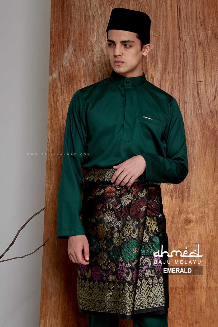 BAJU MELAYU AHMED in EMERALD