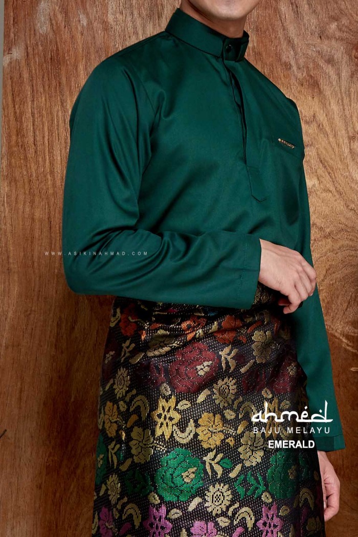 BAJU MELAYU AHMED in EMERALD