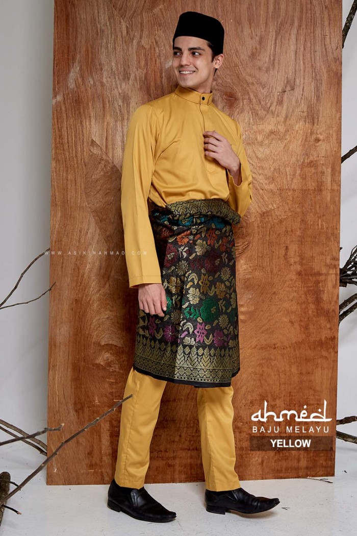 BAJU MELAYU AHMED in YELLOW