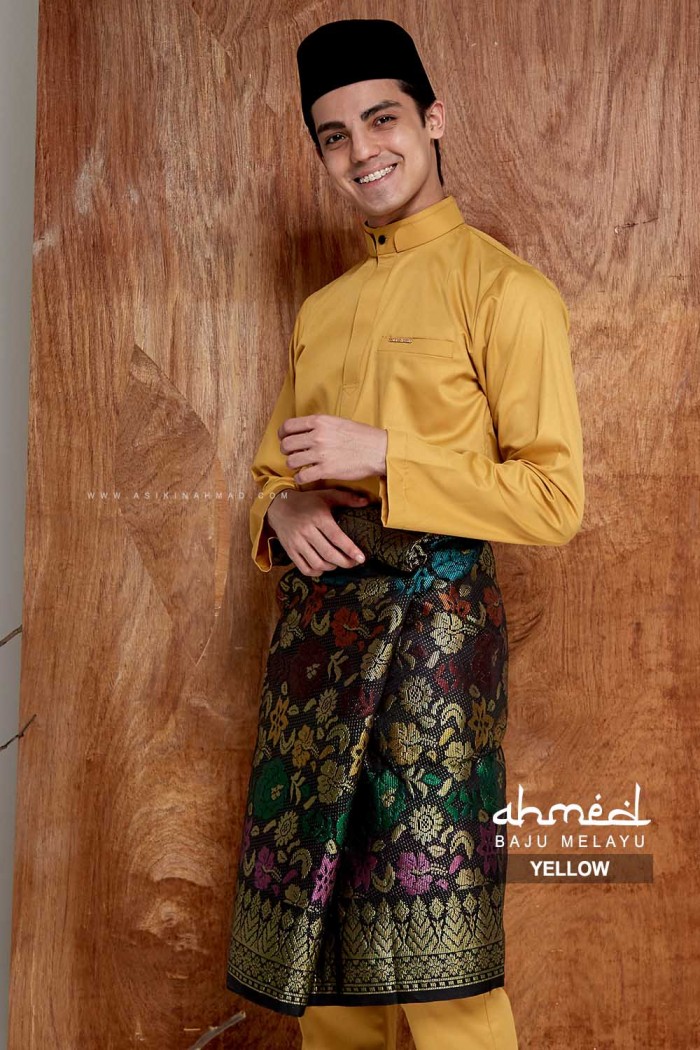 BAJU MELAYU AHMED in YELLOW