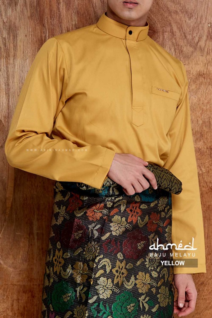 BAJU MELAYU AHMED in YELLOW