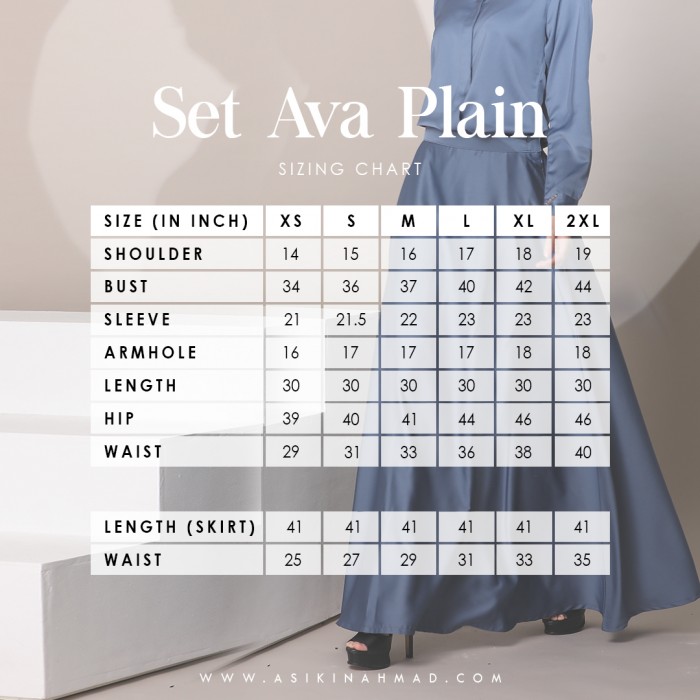 SET BLOUSE AVA in LIGHT BROWN