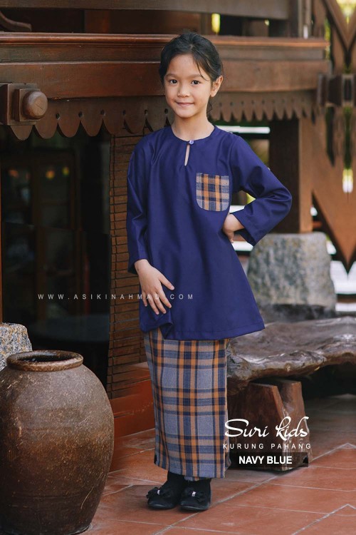 SURI KURUNG KIDS in NAVY BLUE