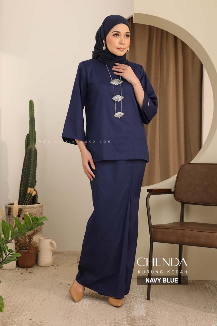 CHENDA KURUNG in NAVY BLUE