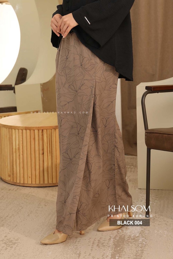 KHALSOM KURUNG in BLACK (004)