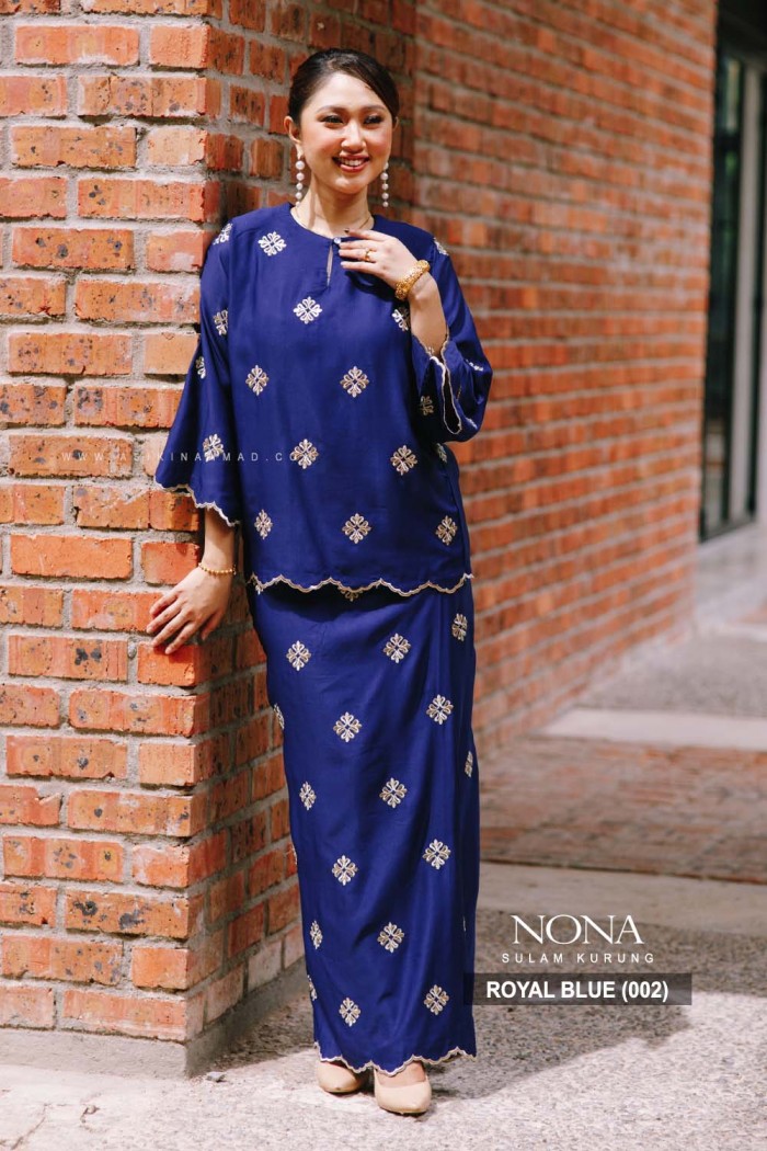 NONA KURUNG in ROYAL BLUE (002)