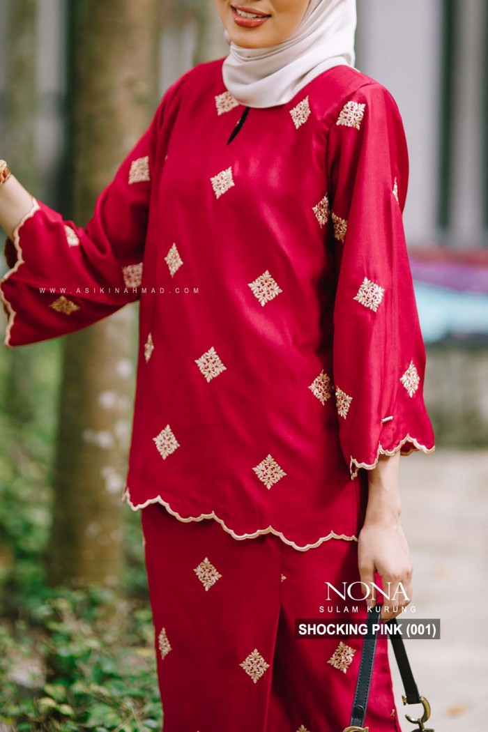 NONA KURUNG in SHOCKING PINK (001)