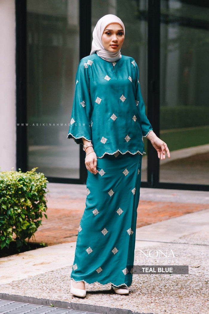 NONA KURUNG in TEAL BLUE