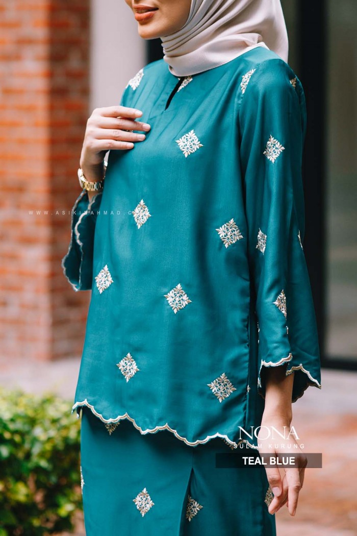 NONA KURUNG in TEAL BLUE