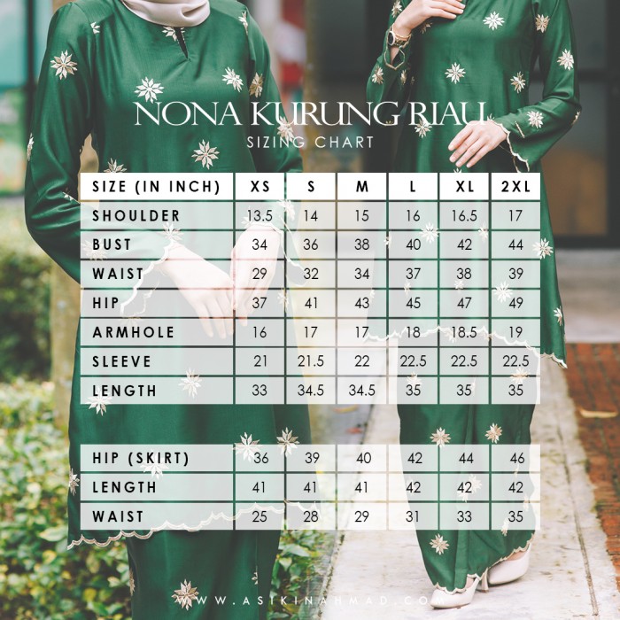 NONA KURUNG RIAU in DEEP BLACK