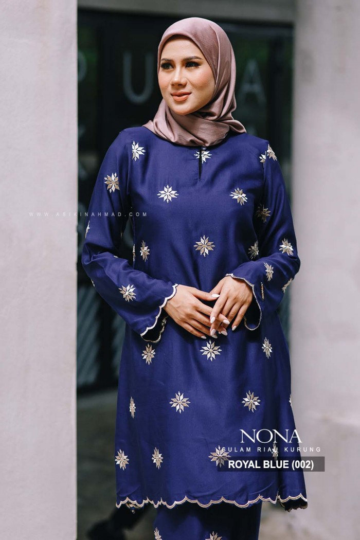 NONA KURUNG RIAU in ROYAL BLUE (002)