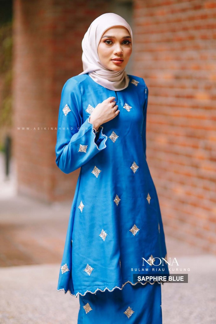 NONA KURUNG RIAU in SAPPHIRE BLUE