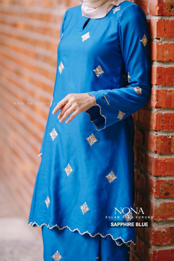 NONA KURUNG RIAU in SAPPHIRE BLUE