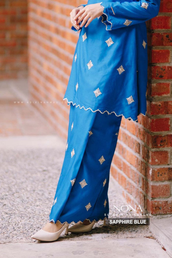 NONA KURUNG RIAU in SAPPHIRE BLUE