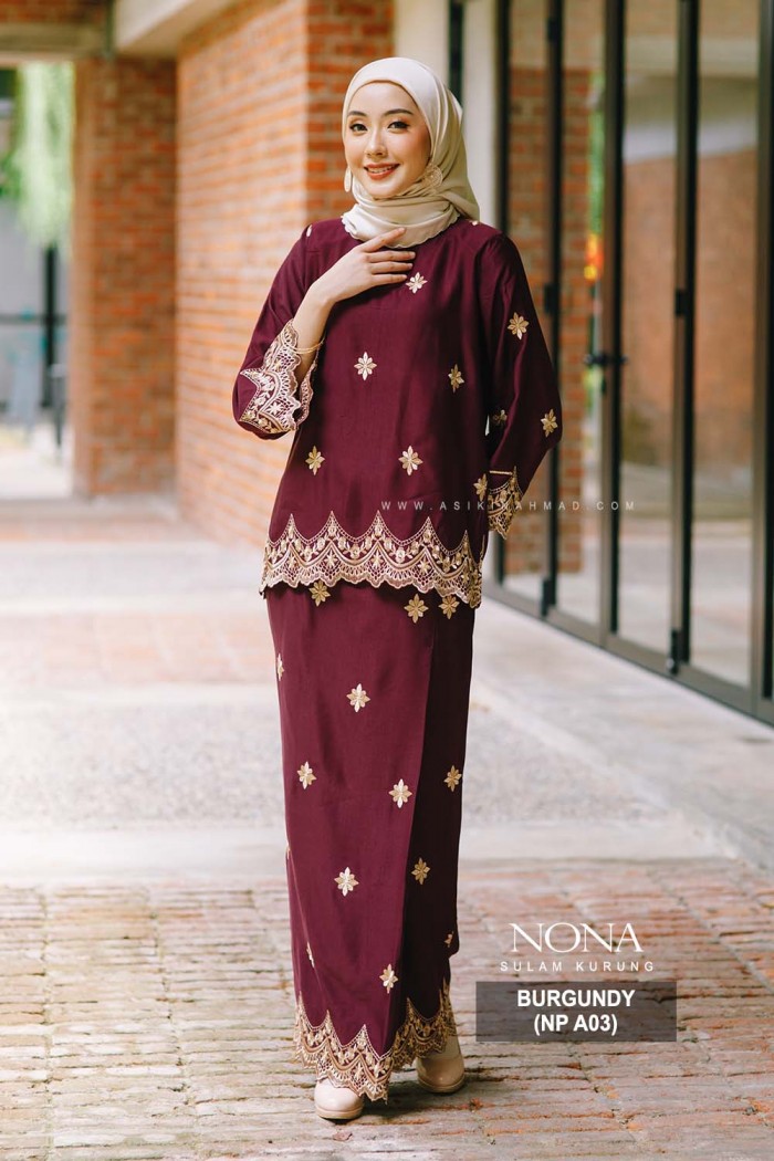 NONA SULAM PREMIUM (NP A03) BURGUNDY