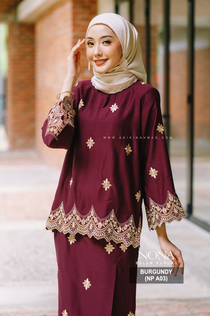 NONA SULAM PREMIUM (NP A03) BURGUNDY