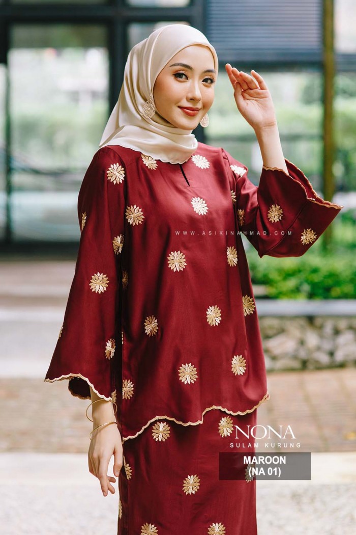 NONA SULAM (NA 01) MAROON