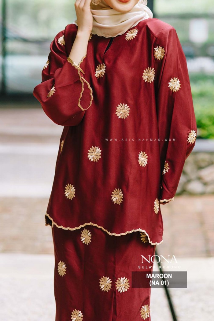 NONA SULAM (NA 01) MAROON