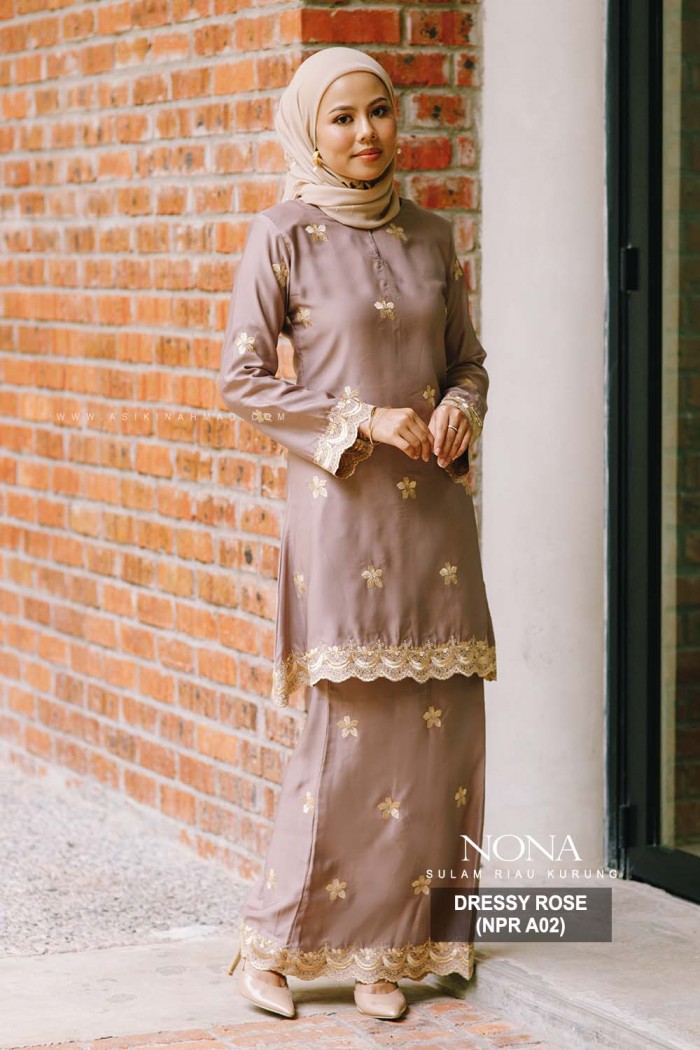 NONA PREMIUM RIAU (NPR A02) DRESSY ROSE