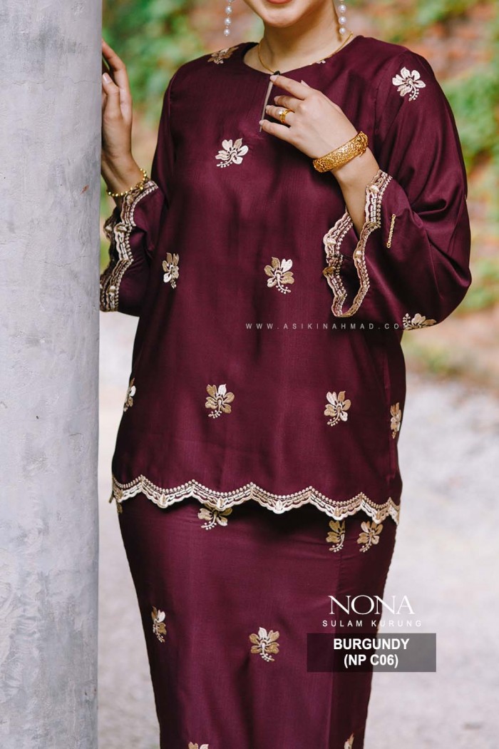 NONA SULAM PREMIUM (NP C06) BURGUNDY