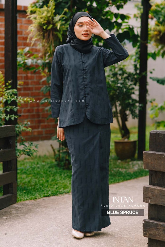 INTAN KURUNG in BLUE SPRUCE