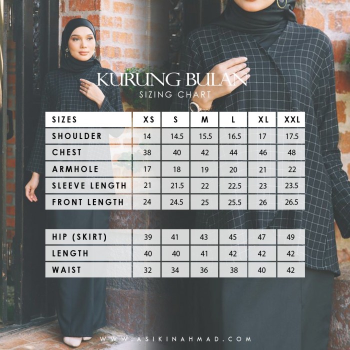 BULAN KURUNG in BLACK