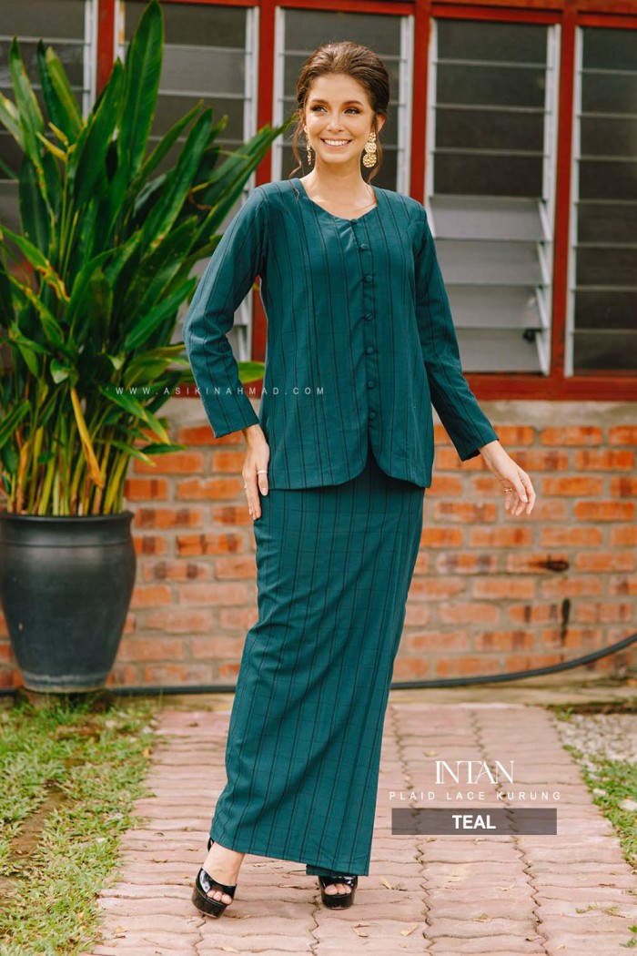 INTAN KURUNG in TEAL