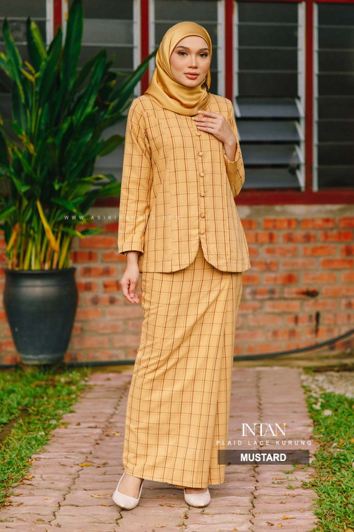 INTAN KURUNG in MUSTARD