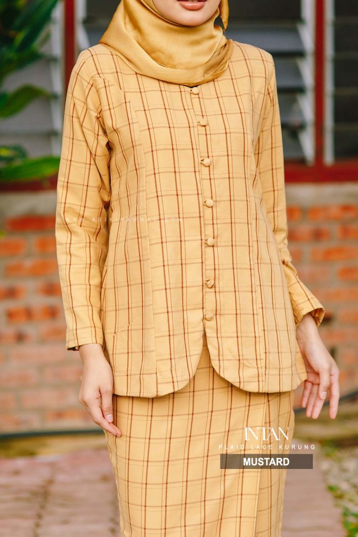 INTAN KURUNG in MUSTARD