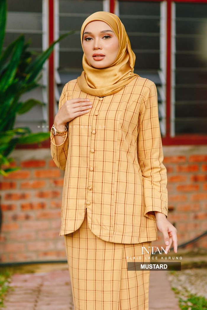 INTAN KURUNG in MUSTARD