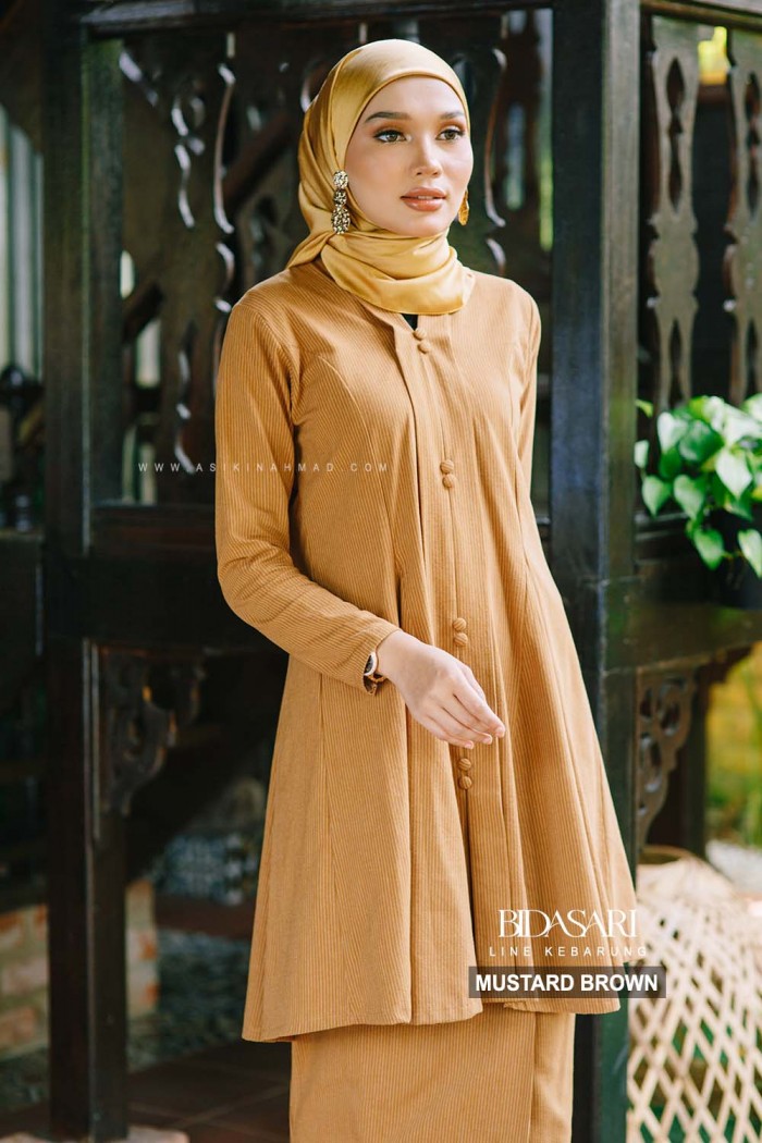 BIDASARI KEBARUNG in MUSTARD BROWN