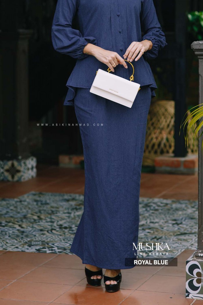 MUSTIKA KEBAYA in ROYAL BLUE