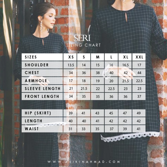 SERI KURUNG in BLACK