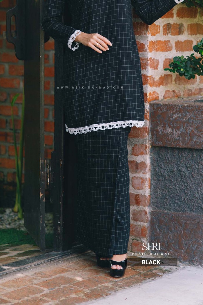 SERI KURUNG in BLACK