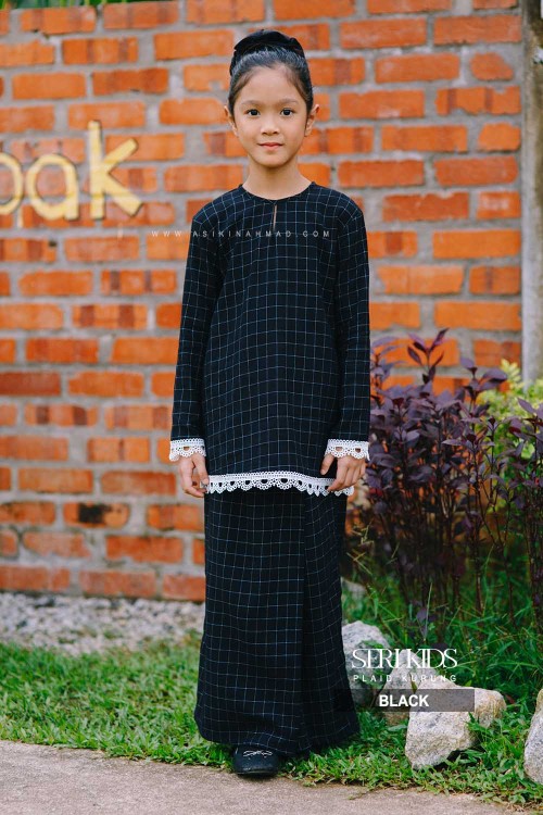 SERI KURUNG KIDS in BLACK