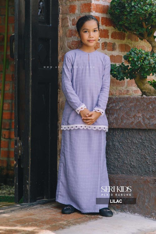 SERI KURUNG KIDS in LILAC