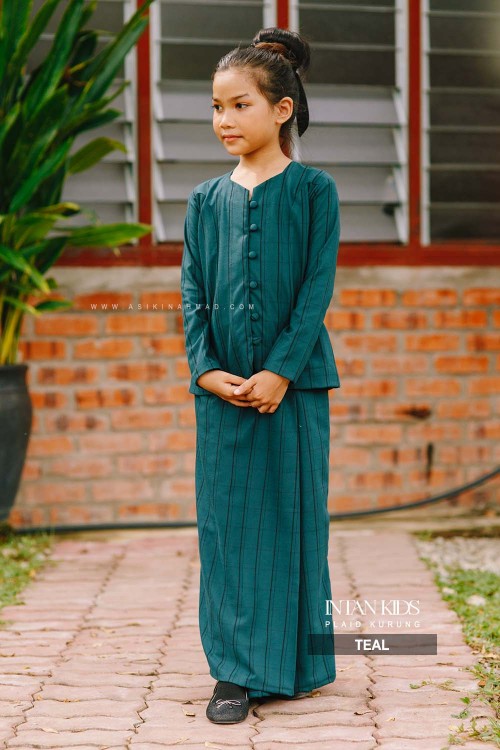 INTAN KURUNG KIDS in TEAL