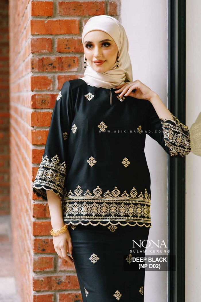 NONA SULAM PREMIUM (NP D02) DEEP BLACK