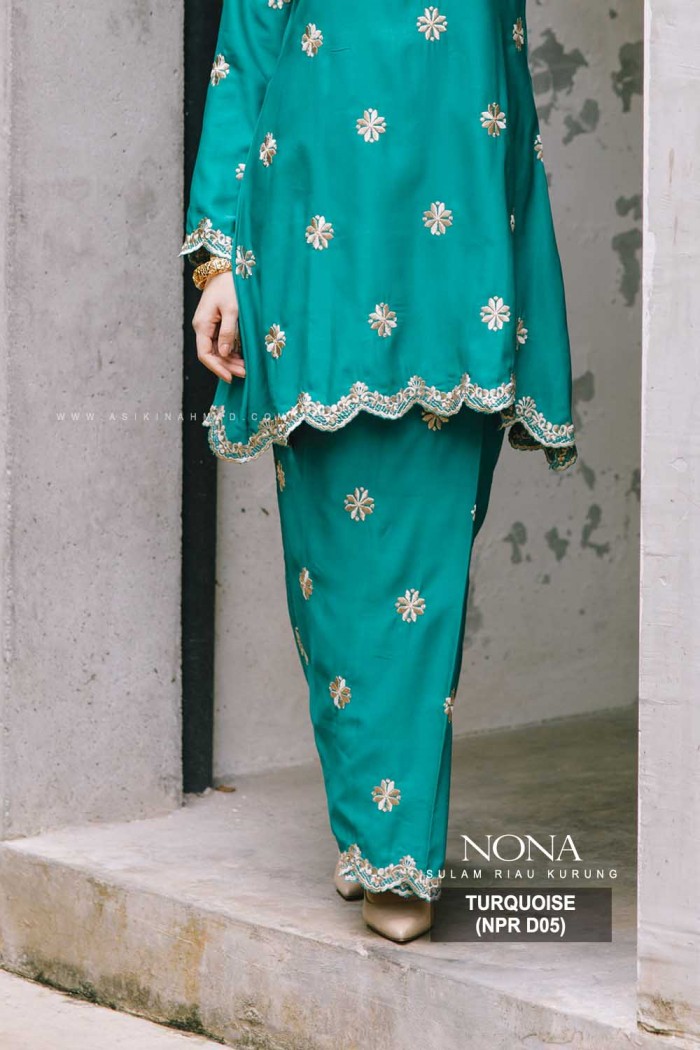 NONA PREMIUM RIAU (NPR D05) TURQUOISE